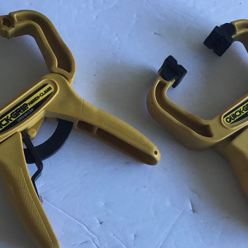 Clamps. Quick grip handy. Set of 2